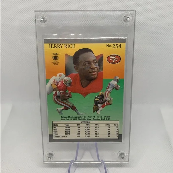 Barry Sanders Emmitt Smith Jerry Rice NFL 1991 Fleer Card Lot Lions Cowboys 49er - Picture 7 of 7